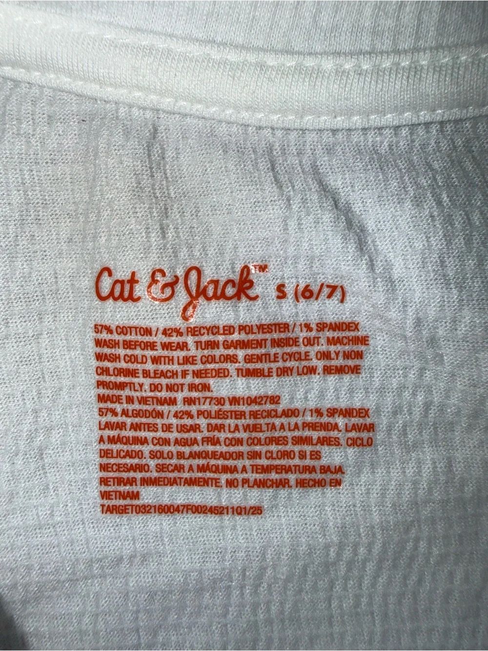 Cat & Jack soft white